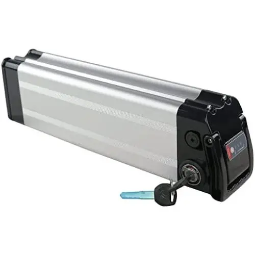 CYGG Silver Fish Ebike Battery 36V/48V 15Ah/20Ah Electric Bike Lithium Li-ion Battery with Charger Electric Bicycle Battery for 250W 350W 500W 750W 1000W Motor