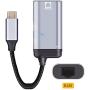 Xiwai USB-C Type-C USB3.1 to 1000Mbps Gigabit Ethernet Network LAN Adapter with Female PD Power Port