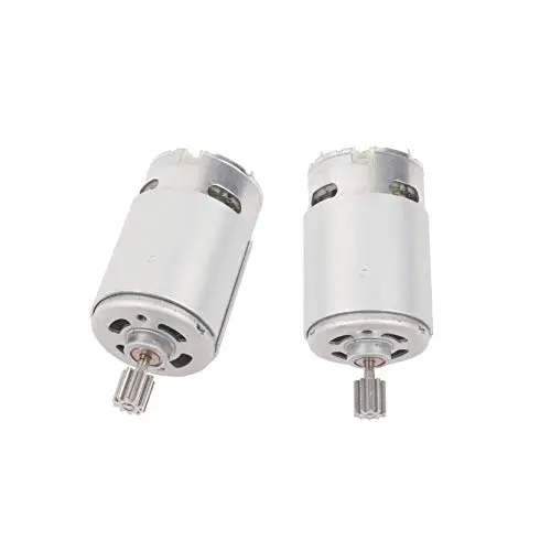 550 12V 35000RPM Motor High Speed RS550 12 Volt Electric Motor Gearbox Accessories for Children Ride On Car Power Wheels Replacement Parts