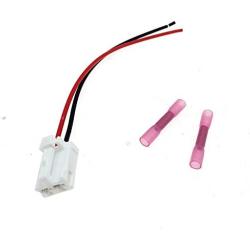 6 Inch Blower Motor Connector Plug Wire Harness Pigtail Kit with Heat Shrinks Connectors Fits 2005-2016 Toyota Tacoma Replace 82998-12380 90980-10916