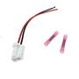 6 Inch Blower Motor Connector Plug Wire Harness Pigtail Kit with Heat Shrinks Connectors Fits 2005-2016 Toyota Tacoma Replace 82998-12380 90980-10916