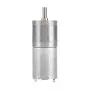 DC 12V 10RPM -1000RPM Gear Motor Gear Box Reversible High Torque Electric Micro Speed Reduction Geared Motor 25GA-370 Centric Output Shaft 25mm Diameter Gearbox Electric Motor (12V 1000RPM)