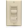 Leviton 661F-10T 1.5 Amp SureSlide Single-Pole or 3-Way Fan Quiet Control, Light Almond