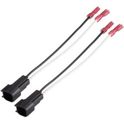 Bingfu Car Speaker Harnesses for Select 98-20 Cadillac Chevrolet Ford Lincoln Mazda Mercury Motor Vehicles Vehicle Aftermarket Speaker Wiring Harness Adapter Cable LA81