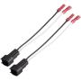 Bingfu Car Speaker Harnesses for Select 98-20 Cadillac Chevrolet Ford Lincoln Mazda Mercury Motor Vehicles Vehicle Aftermarket Speaker Wiring Harness Adapter Cable LA81