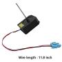 New OEM Produced for LG 4681JB1029B Refrigerator Condenser Fan Motor Assembly by OEM Mania Replacement Part - Replaces 4681JB1017E 4681JB1027B -1 Year Warranty
