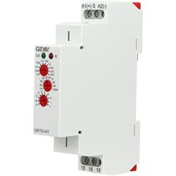 Werhoo GRT8-M1 Multifunction Time Relay, 10 Kinds of Function Selection, 0.1s-10 Days Ultra-Wide Delay Setting Range, 35mm DIN Rail , AC220V OR AC/DC12V-240V Relay