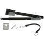 attwood 460-ADJ Adjustable Transom Saver, 36 to 60 Inches, Steel Construction, Rubber Pads, Corrosion-Resistant Black Finish