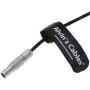 Flexible Power Cable for Nucleus M Motor from Letus Helix Jr. Gimbal Straight Nucleus M 7-Pin Male to 2-Pin Male Braided Wire 30cm Alvin’s Cables