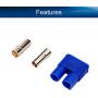 Heyiarbeit 4 Sets EC3 Connector 3.5mm Gold Bullet Banana Plug Female for RC ESC Lipo Battery Electric Motor DIY