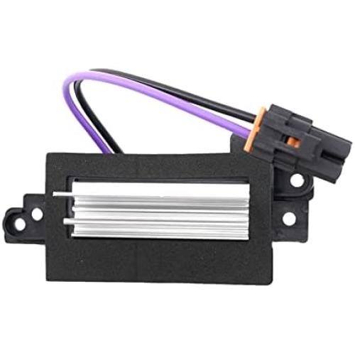 venveal AC Blower Control Module fit for Che-vy Silverado,Tra-ilblazer,C-adillac Escalade,G-MC Envoy,Sierra,B-uick Rainier,Heating and Air Conditioning Blower Motor Resistor OE 4p1516