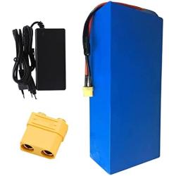Jieoto 72V Lithium Battery Electric Bicycle with Charger 20Ah/30Ah/40Ah Lithium Ion Battery Pack Suitable for 1000W-3000W Electric Motorcycle Moped Motor Replacement Lead-Acid Battery