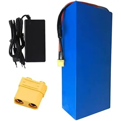 Wnicek 72V Lithium Battery Electric Bicycle with Charger 20Ah/30Ah/40Ah Lithium Ion Battery Pack Suitable for 1000W-3000W Electric Motorcycle Moped Motor Replacement Lead-Acid Battery