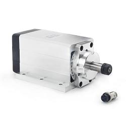 RATTMMOTOR 0.6KW 600W 110V CNC Air-Cooled Blushless Spindle Motor ER11 11000RPM 1.8A for CNC Router Engraving Milling Machine (110V)