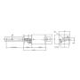 DC 6/12V N20 Metal Speed Reduction Motor Micro Electric Motor with Long Output Shaft M4 x 100mm(6V 60RPM)