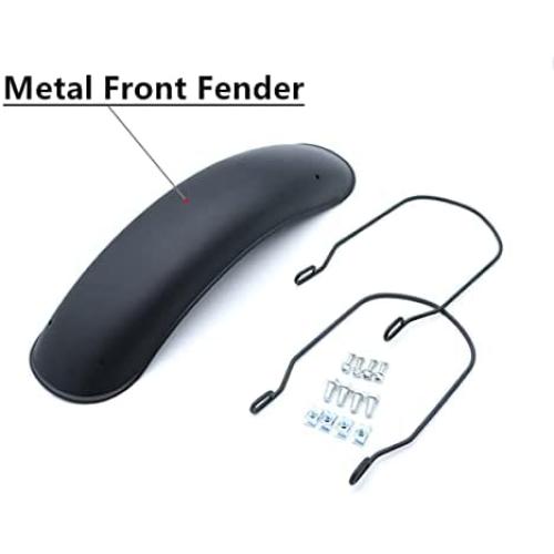 Motorcycle Front Fender Wheel Fenders Mudguard Guard Splash Guard Black Universal Motorbike For CG125 GN125