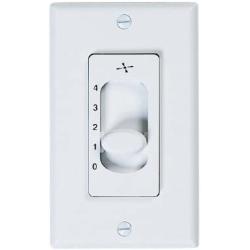Emerson Ceiling Fans SW46W, 4-Speed Ceiling Fan Slide Control White