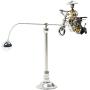 MagicTech Riding Motorcycle Steel Balance Toy Balancing Tumbler Toy Kinetic Art Balance Toy Science Psychology Home Office Decor Desk Toy PH10