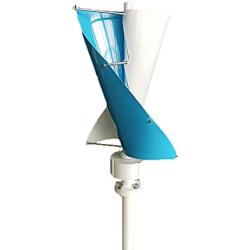 GDXFSM Wind Turbine Controller Vertical Axis Generator, 2-Blade Wind Vertical Axis Generator Set Motor Vertical Breeze Generator Vertical Wind Suitable for RV Home,Colorful1,35cm78cm