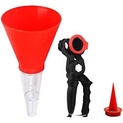 Advanced Engine Oil Funnel Set Universal Fit for Automotive Funnels Set for Toyota, Lexus, VW, and Mercedes Vehicles Directly INTO Filler | Fast & Easy Oil Changes/Filter