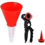 Advanced Engine Oil Funnel Set Universal Fit for Automotive Funnels Set for Toyota, Lexus, VW, and Mercedes Vehicles Directly INTO Filler | Fast & Easy Oil Changes/Filter