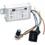 QWORK DC Motor Speed Controller, 20A 1200W PWM Control Industrial Motor Speed Controller for DC Brushed Motor DC Lamp Brushed Motor Driver Control Module DC 9V-60V 12V 24V 36V 48V 60V