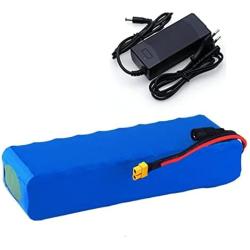 Jieoto 48V E-Bike Lithium-ion Battery 6Ah 10Ah 12Ah 18650 Electric Scooter Battery Pack with BMS + Charger Fit for 200W 250W 350W 500W 550W Electric Bicycles Motor