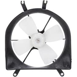 TYC 600070 Cooling Fan Assembly Compatible with 1992-1998 Honda Civic