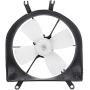 TYC 600070 Cooling Fan Assembly Compatible with 1992-1998 Honda Civic