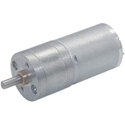 Xuulan Xianglaa-Motor Low Speed Motor High Torque 3V6V12V24V, 25GA370 DC Reducer Motor Gear Motor, (Speed(RPM) : 170rpm, Voltage(V) : 12V)