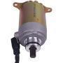 Glixal GY6 125cc 150cc Starter Motor with Wire for 4-stroke 152QMI 157QMJ Scooter Moped ATV Go-kart Engines