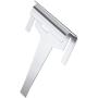Hotop 4 Pieces DA61-06796A Clip Drain Evaporator Refoem Compatible with Samsung Refrigerator Replace for DA61-06796A, AP5579885, 2683162
