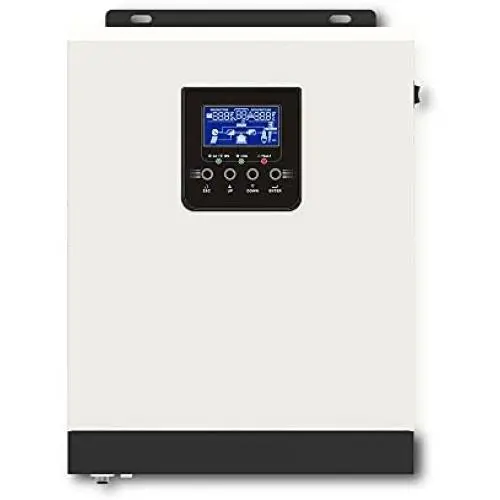 Inverseur Hybride Solaire Y&H 3KVA DC24V vers AC220V-230V Onduleur Pur Sinusoïde avec Contrôleur PWM 50A Intégré, Support Utilité/Générateur/Énergie Solaire Inverseur Hybride Solaire Y&H 3KVA DC24V vers AC220V-230V Onduleur Pur Sinusoïde avec Contrôleur PWM 50A Intégré, Support Utilité/Générateur/Énergie Solaire