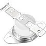 uxcell KSD301 Thermostat 160°C/320°F 10A Normal Closed N.C Adjust Snap Disc Temperature Switch for Microwave,Oven,Coffee Maker 5pcs
