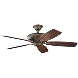 Kichler 310103WCP 52-Inch Monarch II Patio Fan, Weathered Copper Powder Coat