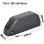Jieoto E-Bike Lithium-ion Battery 36V 15Ah 18Ah 577Wh Electric Bicycle Battery with Charger and BMS, Suitable for 36V 250W/350W/500W/750W E-Bike Motors