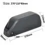 Jieoto E-Bike Lithium-ion Battery 36V 15Ah 18Ah 577Wh Electric Bicycle Battery with Charger and BMS, Suitable for 36V 250W/350W/500W/750W E-Bike Motors