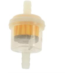 VizGiz 3 Pack Universal Gaso line Gas Petrol Inline Oil Tank Liquid 1/4 Inch 0.5MM 0.6MM Fuel Filter Filters for Kawasaki Kohler Briggs & Stratton Small Engine ATV Scooter Motorcycle Lawn mowers