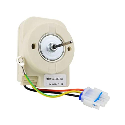 Moteur Ventilateur Évaporateur Compatible avec Réfrigérateurs GE GIE18/GPE16/GTE15/GTE16 (Certains Modèles – Pas Tous). Remplace WR60X23584, WR60X31522, AP6977246, PS12741350. Garantie 1 Année.