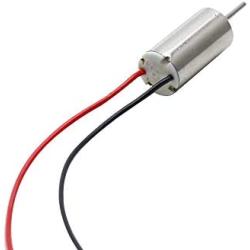 Augiimor 10PCS Coreless Micro DC Motor 6x12mm Mini DC Motors 3.7V 30000RPM Micro Motors for Blade Inductrix Tiny Whoop