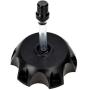 HIAORS CNC Aluminum Gas Fuel Tank Cap With Breather Valve for 50cc 70cc 90cc 110cc 125cc 140cc 150cc 160cc Pit Dirt Bike Motorcycle Black
