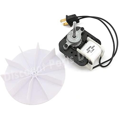 Discount Parts Direct SM550 Universal Bathroom Vent Fan Ventilator Motor, Replacement Electric Motor Kit with Fan 50 CFM for Broan Nutone 65100 C01575
