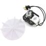 Discount Parts Direct SM550 Universal Bathroom Vent Fan Ventilator Motor, Replacement Electric Motor Kit with Fan 50 CFM for Broan Nutone 65100 C01575