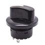HQRP Rotary Switch with Knob 120V 8A 1-Pole 2-Way SPDT