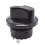 HQRP Rotary Switch with Knob 120V 8A 1-Pole 2-Way SPDT