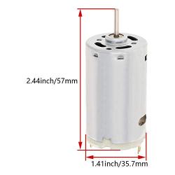 Fielect DC 12V 2500RPM Mini Motor Mini Electric Motor Micro Speed Reduction for RC Car Robot Model DIY Engine Toy 1Pcs