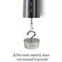 3 Pack Hanging Black Rotating Motor for Wind Spinner and Wind Chimes， Mobile Battery Operated Garden Decor Accessoy，Not Included Battery