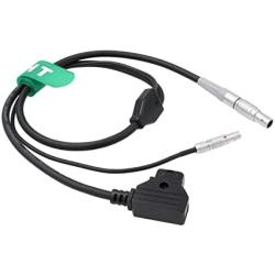 HangTon Run Stop Power Cable for RED DSMC2 Camera CTRL to ARRI Cforce RF Motor Cmotion cPRO Motor CAM 7 Pin to D-tap 00B 4 Pin 24