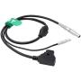 HangTon Run Stop Power Cable for RED DSMC2 Camera CTRL to ARRI Cforce RF Motor Cmotion cPRO Motor CAM 7 Pin to D-tap 00B 4 Pin 24
