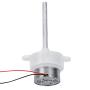 Low Speed Gear Motor DC 12V Long Shaft Mini Worm Gear Motor Replacement for Remote Control Car and Remote Control Aircraft